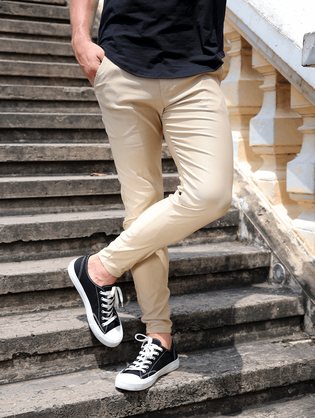 Oliver | Herre Stretch Bukser